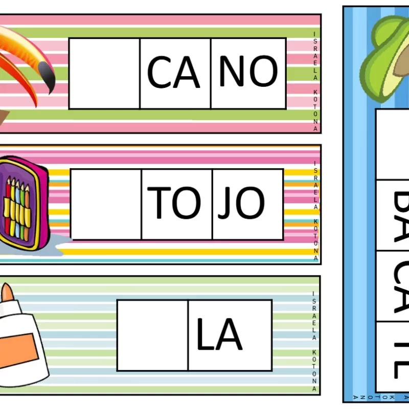 Atividades de Alfabetização: Aprendendo com Palavras