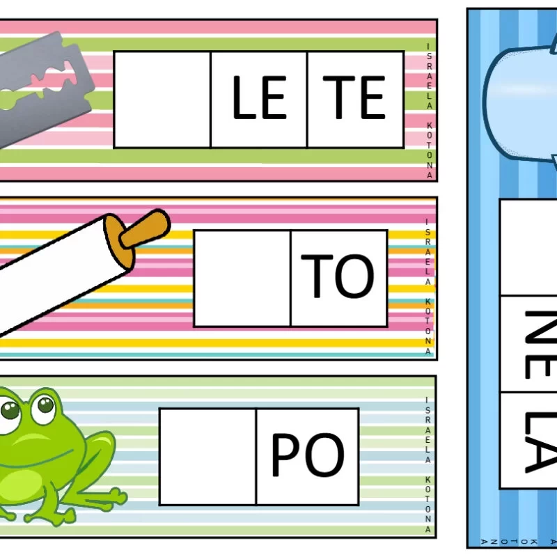 Atividades de Alfabetização: Aprendendo com Palavras 5