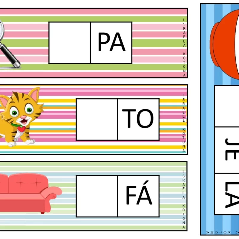 Atividades de Alfabetização: Aprendendo com Palavras 9