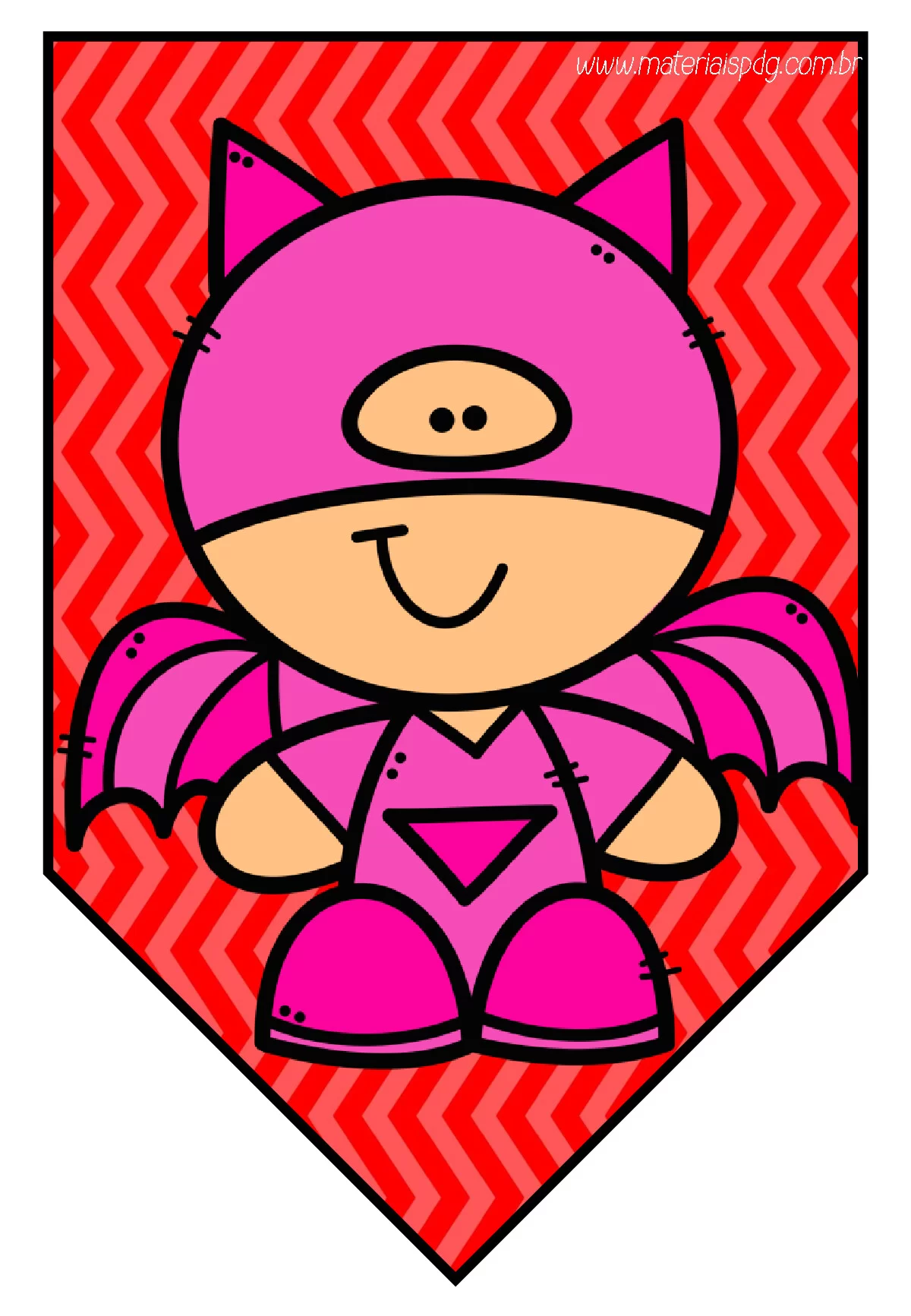 Modelos de bandeirola Dia das Crianças para imprimir — p7 | Ensino Já atividades para educação infantil (ensinoja.com)