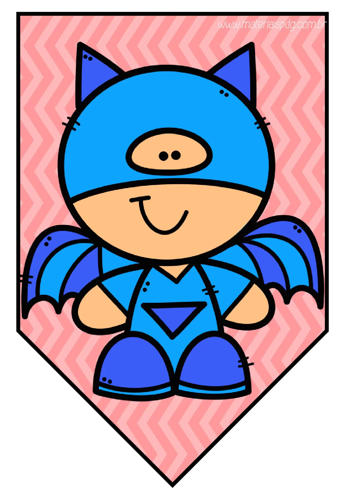 Modelos de bandeirola Dia das Crianças para imprimir — p11 | Ensino Já atividades para educação infantil (ensinoja.com)