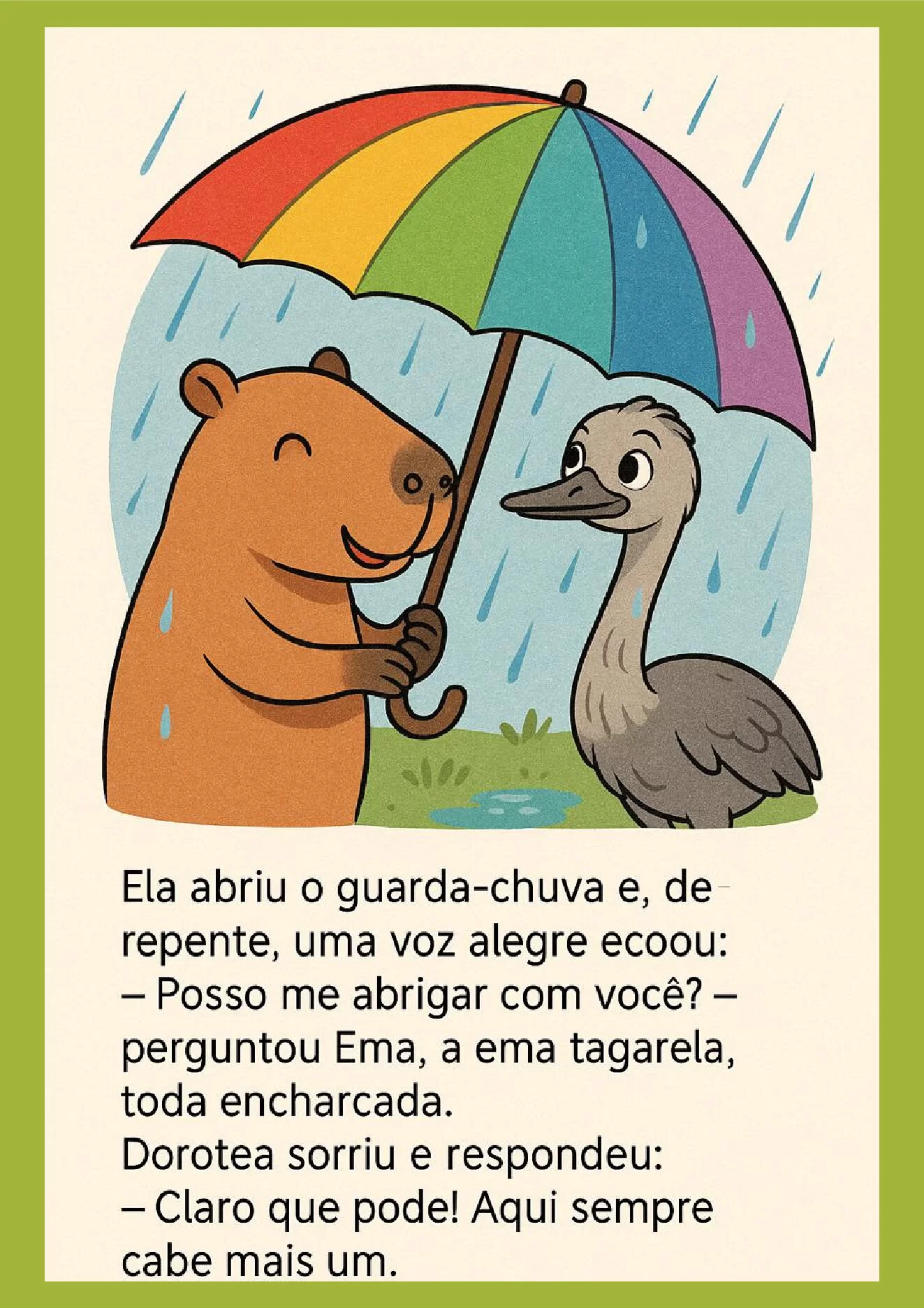 O guarda-chuva das diferenças e suas lições — p4 | Ensino Já atividades para educação infantil (ensinoja.com)