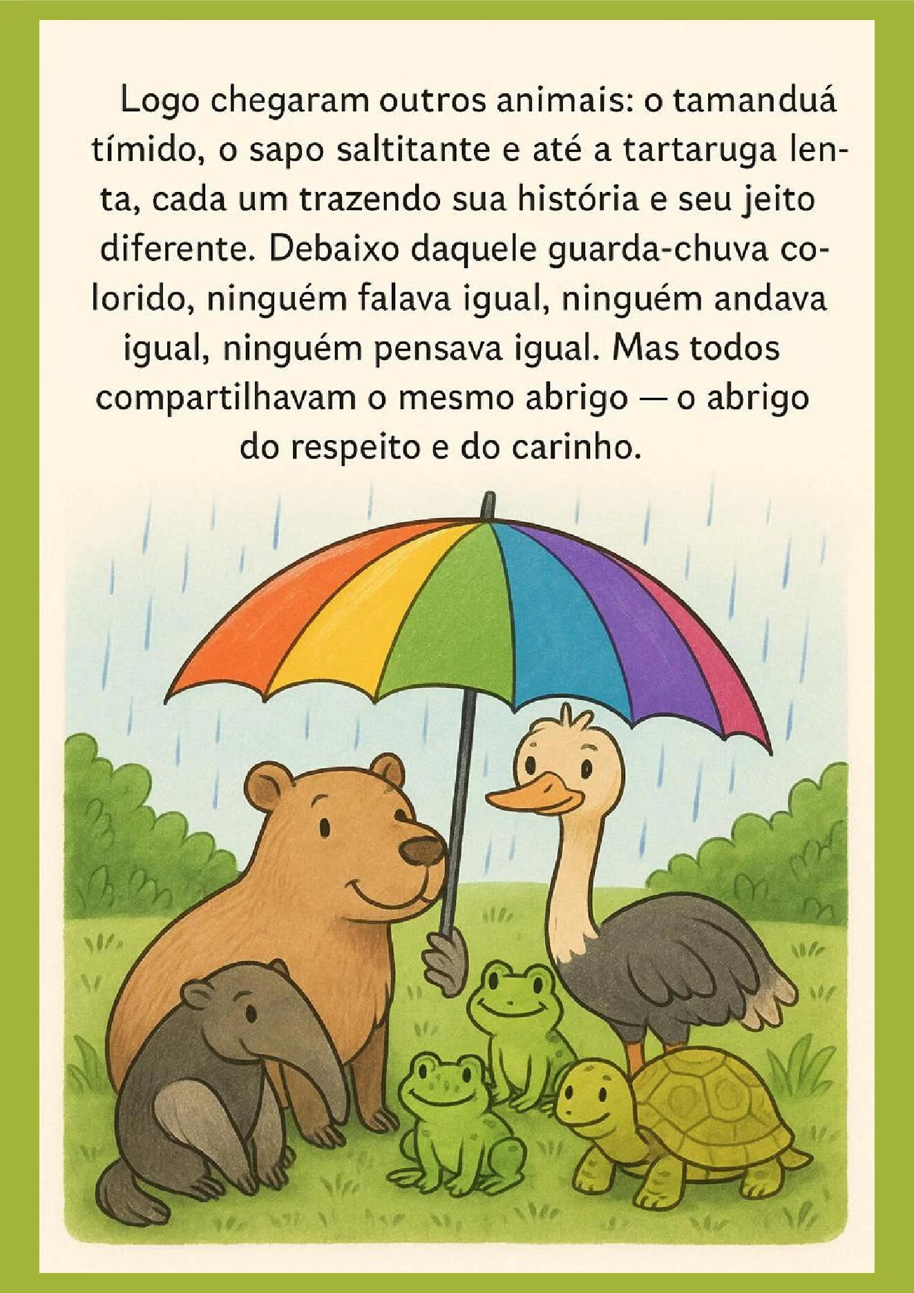 O guarda-chuva das diferenças e suas lições — p5 | Ensino Já atividades para educação infantil (ensinoja.com)