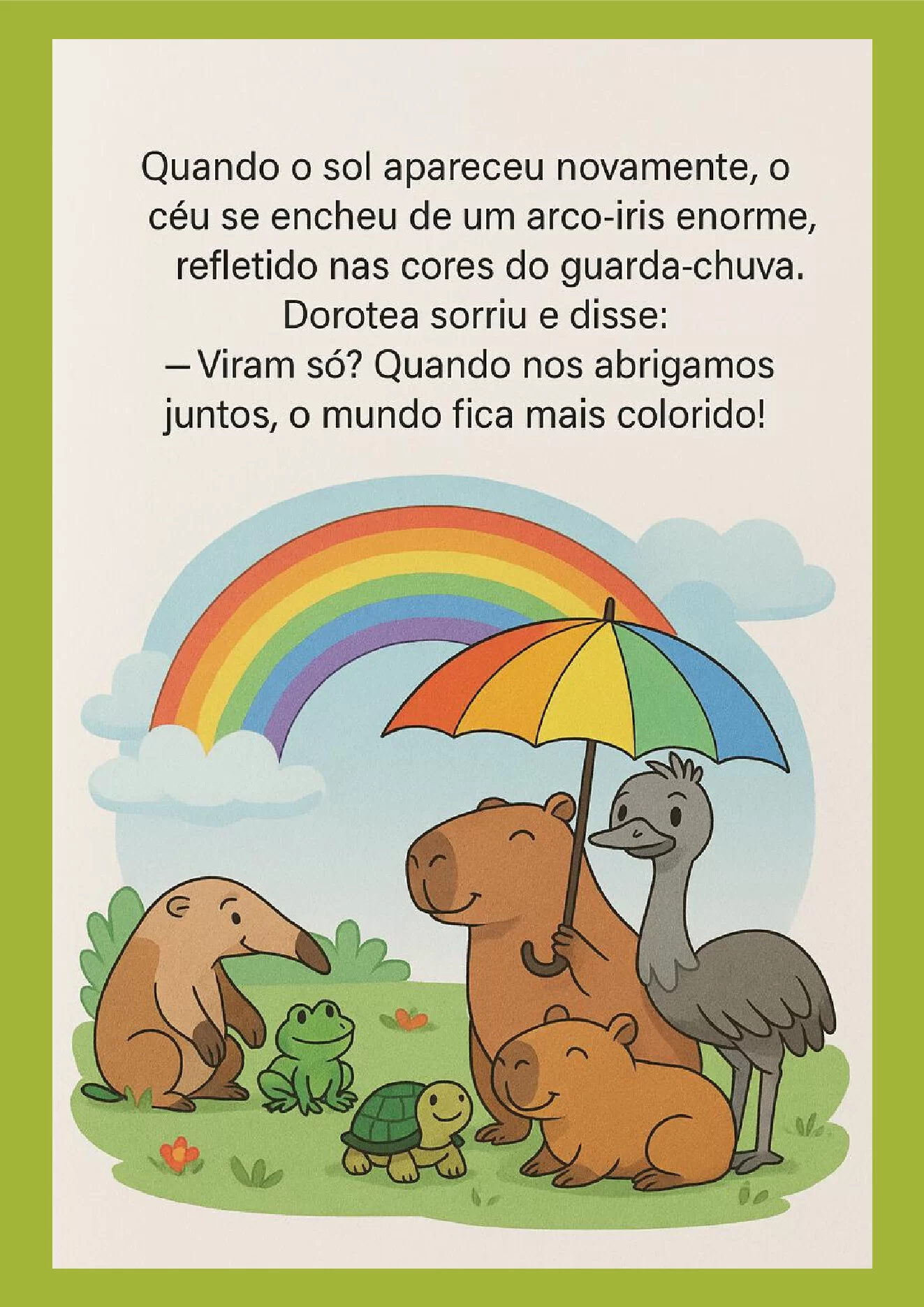 O guarda-chuva das diferenças e suas lições — p8 | Ensino Já atividades para educação infantil (ensinoja.com)