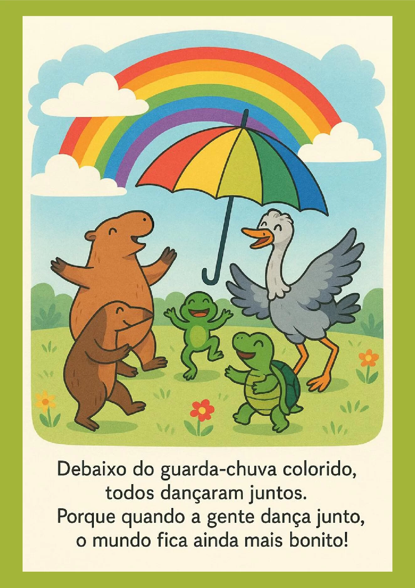 O guarda-chuva das diferenças e suas lições — p10 | Ensino Já atividades para educação infantil (ensinoja.com)