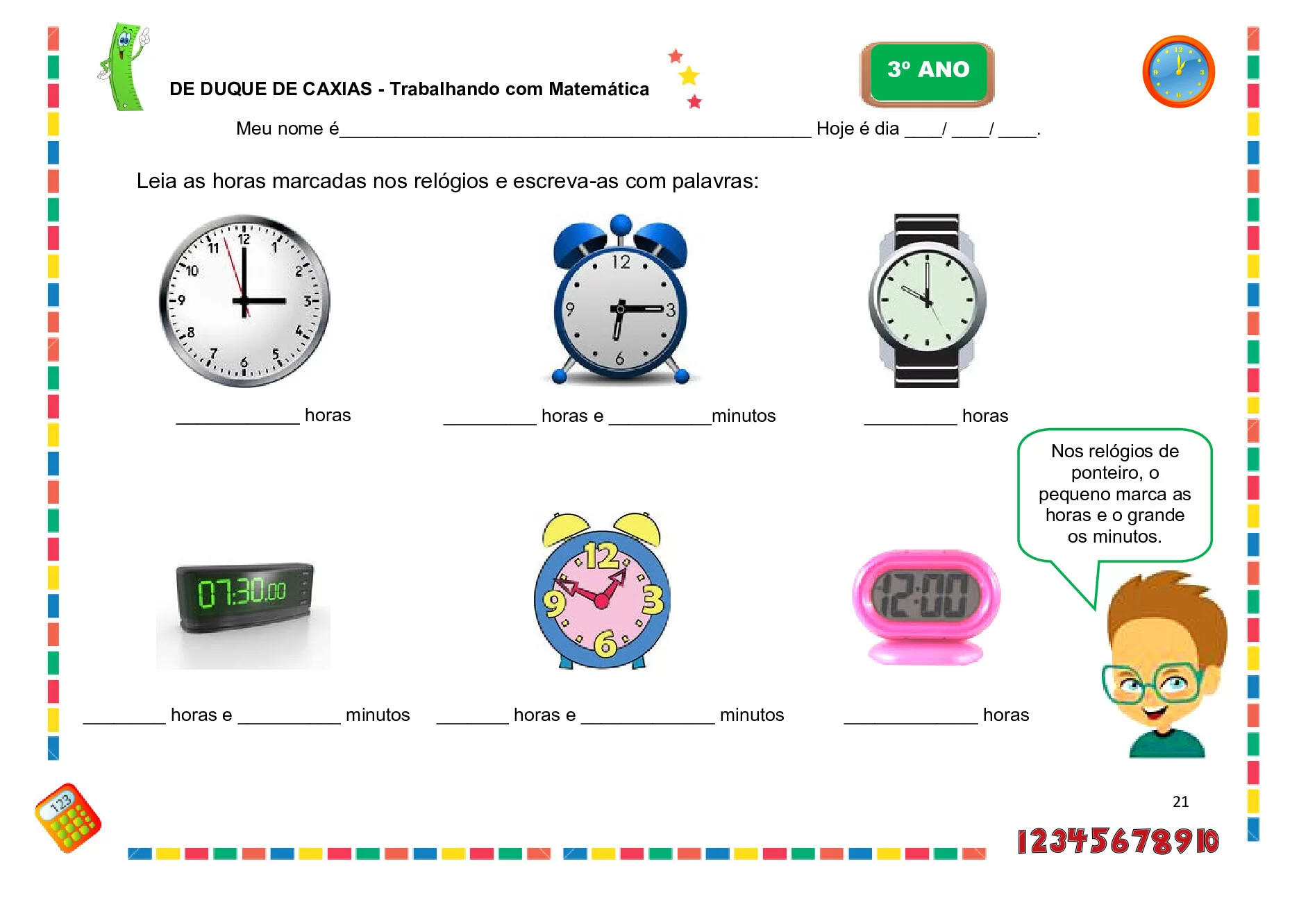 Planos de aulas BNCC para 3º ano de Matemática — p5 | Ensino Já atividades para educação infantil (ensinoja.com)
