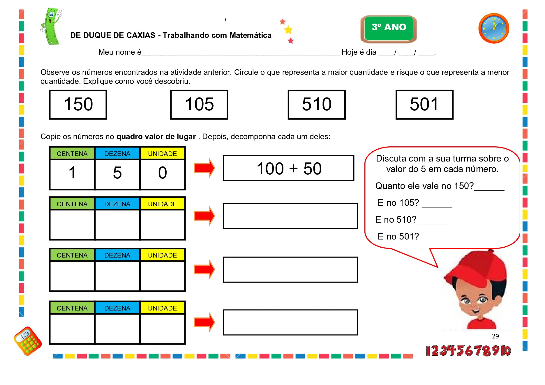 Planos de aulas BNCC para 3º ano de Matemática — p13 | Ensino Já atividades para educação infantil (ensinoja.com)