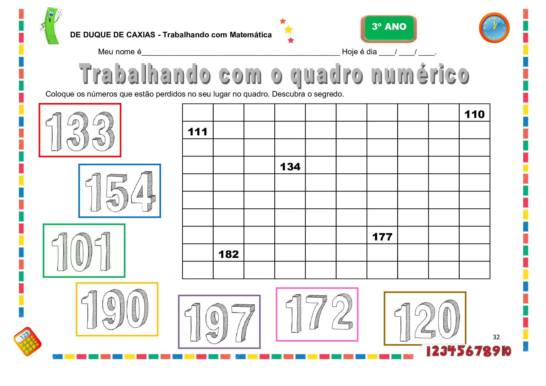 Planos de aulas BNCC para 3º ano de Matemática — p16 | Ensino Já atividades para educação infantil (ensinoja.com)