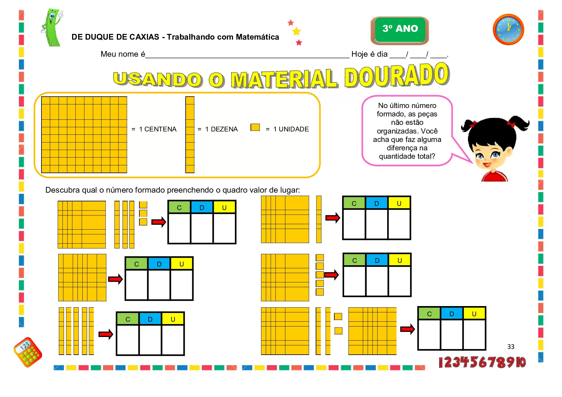 Planos de aulas BNCC para 3º ano de Matemática — p17 | Ensino Já atividades para educação infantil (ensinoja.com)