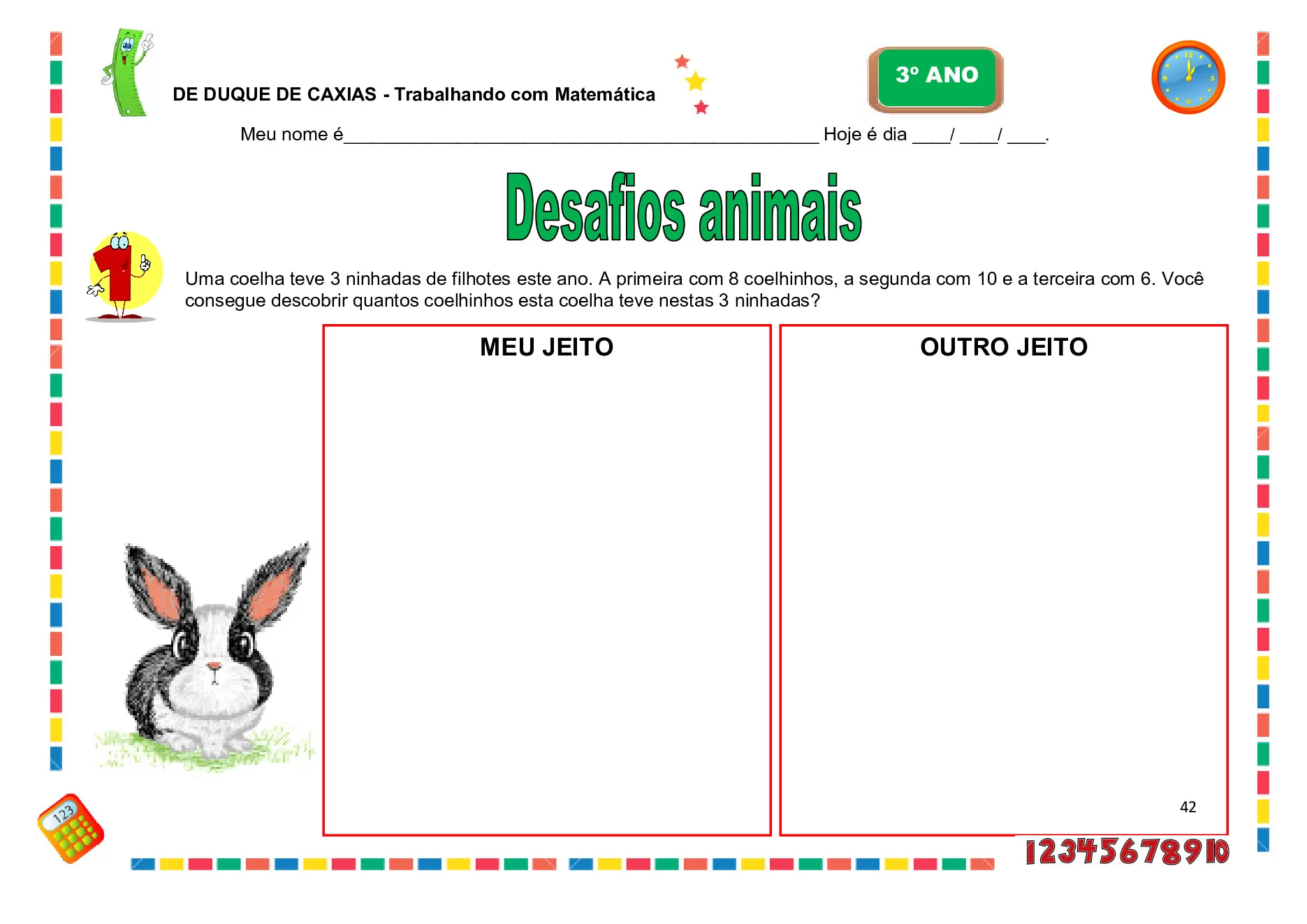 Planos de aulas BNCC para 3º ano de Matemática — p26 | Ensino Já atividades para educação infantil (ensinoja.com)