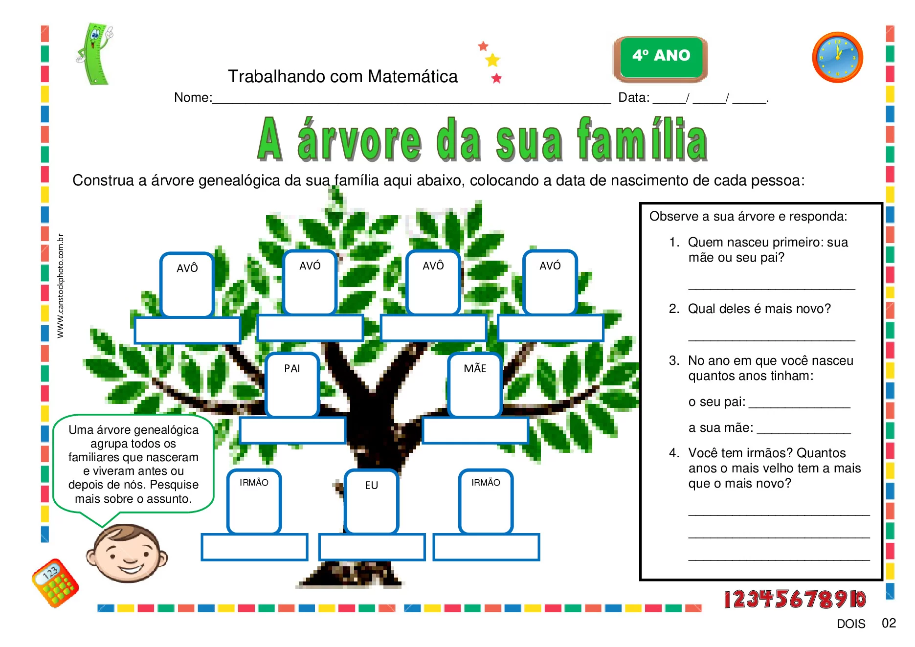 Planos de aulas BNCC para o 4º ano de Matemática — p2 | Ensino Já atividades para educação infantil (ensinoja.com)