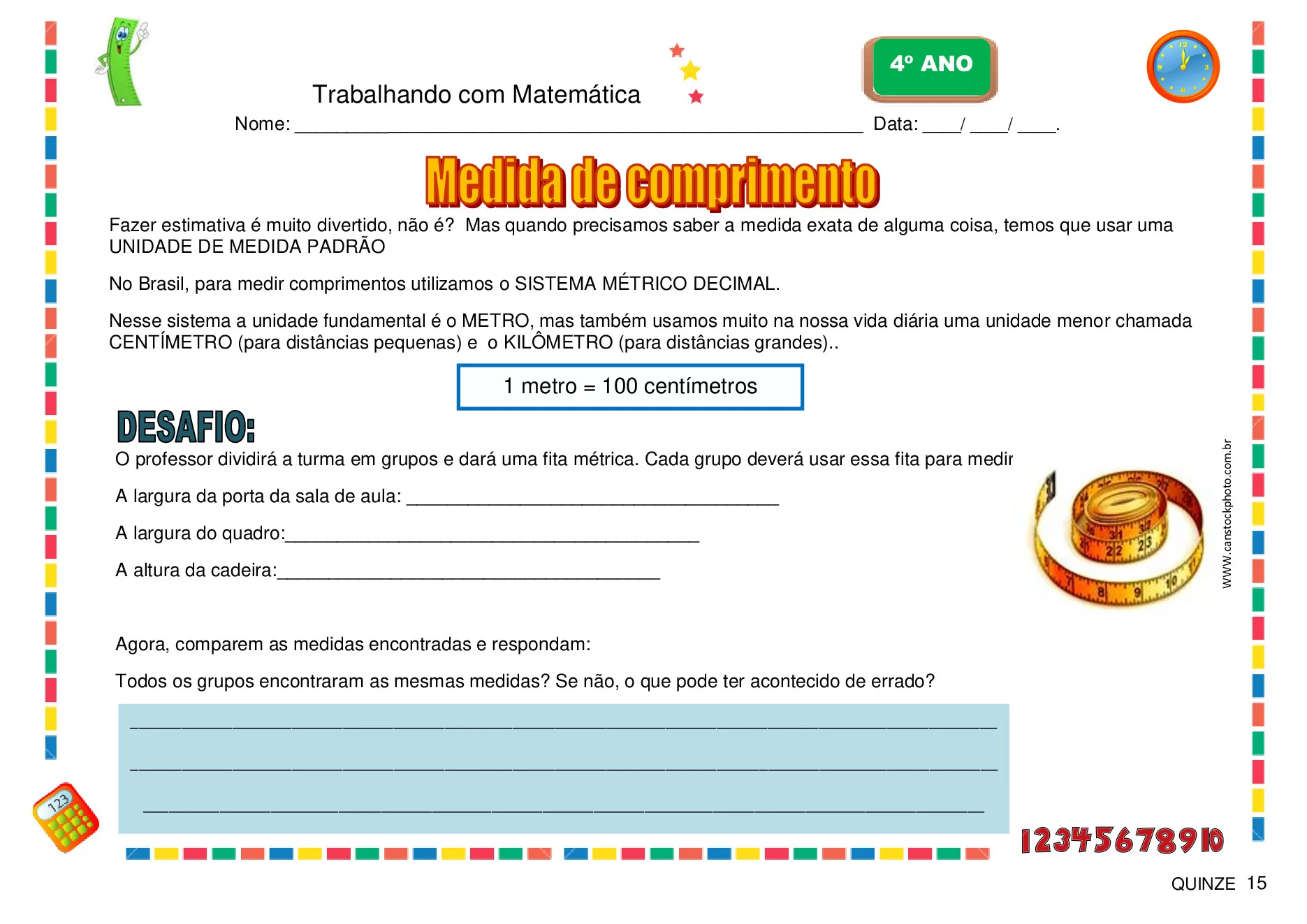 Planos de aulas BNCC para o 4º ano de Matemática — p15 | Ensino Já atividades para educação infantil (ensinoja.com)