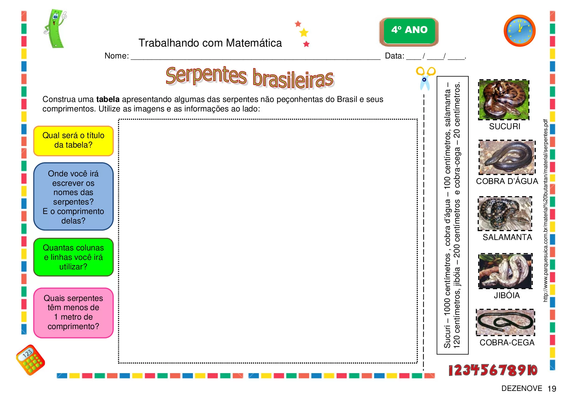 Planos de aulas BNCC para o 4º ano de Matemática — p19 | Ensino Já atividades para educação infantil (ensinoja.com)