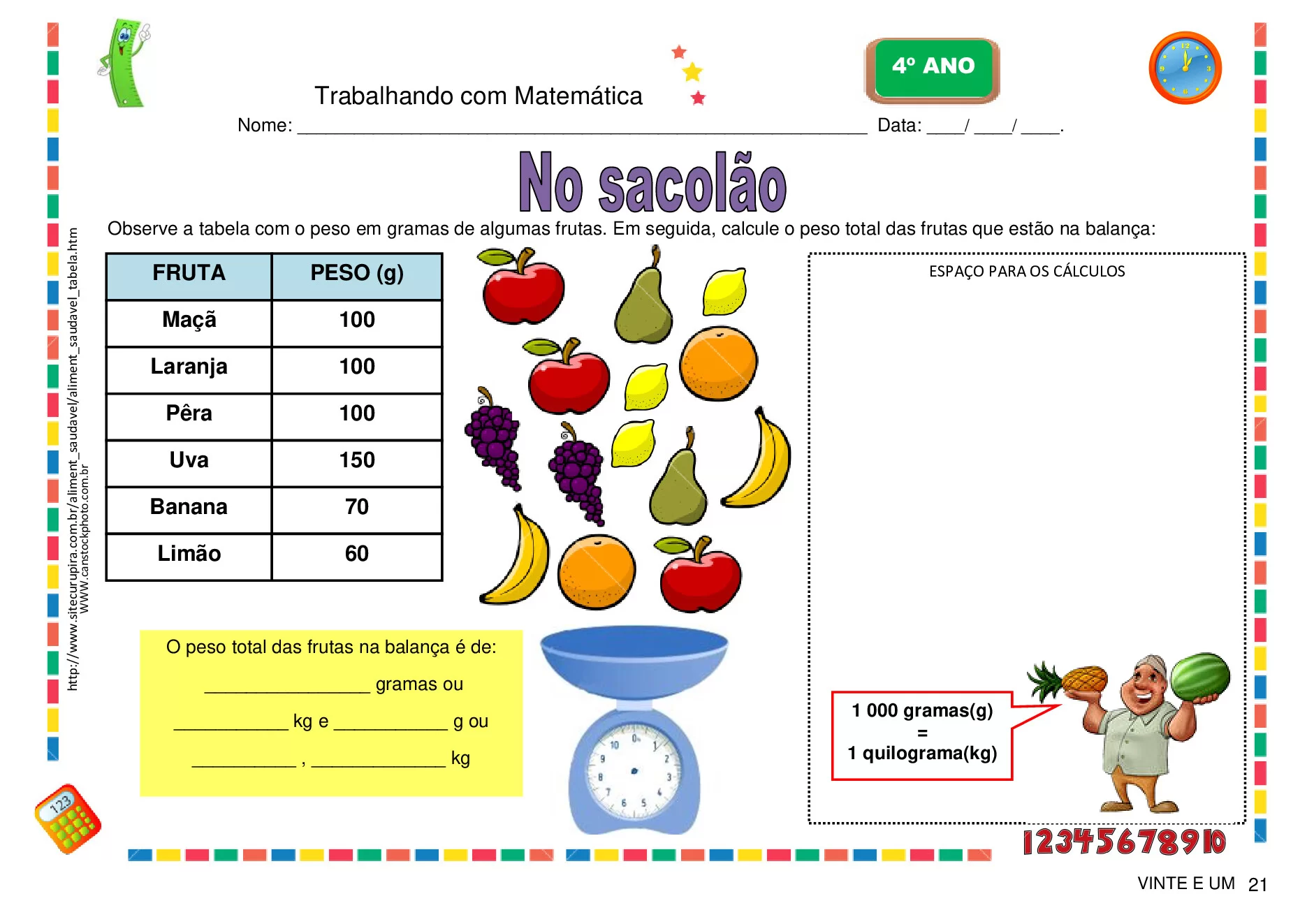 Planos de aulas BNCC para o 4º ano de Matemática — p20 | Ensino Já atividades para educação infantil (ensinoja.com)