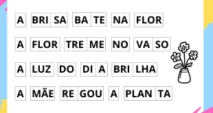 Textos com sílabas complexas para imprimir (PDF) — p1 | Ensino Já atividades para educação infantil (ensinoja.com)