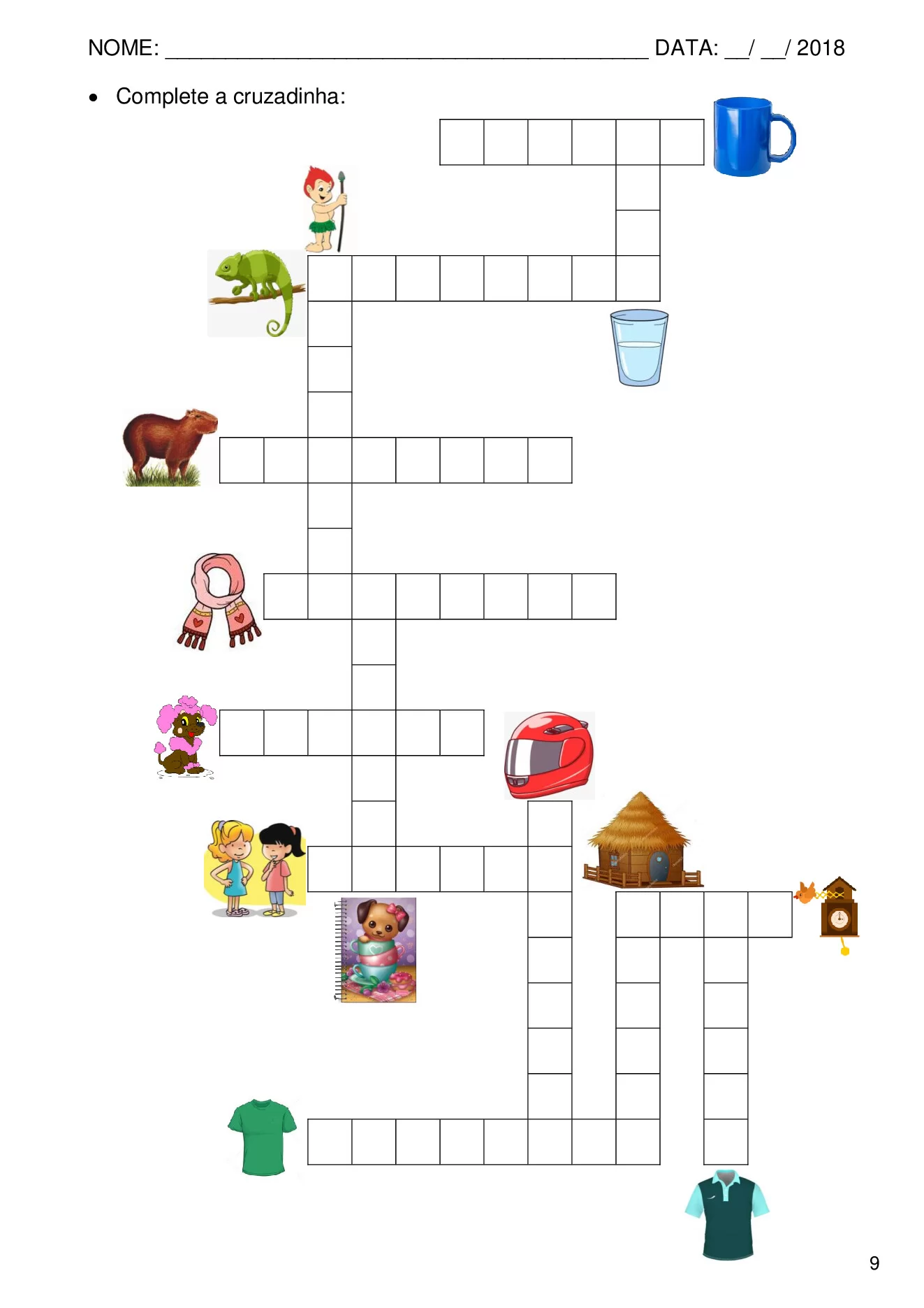 Atividades de alfabetização com sílabas simples para imprimir — p9 | Ensino Já atividades para educação infantil (ensinoja.com)