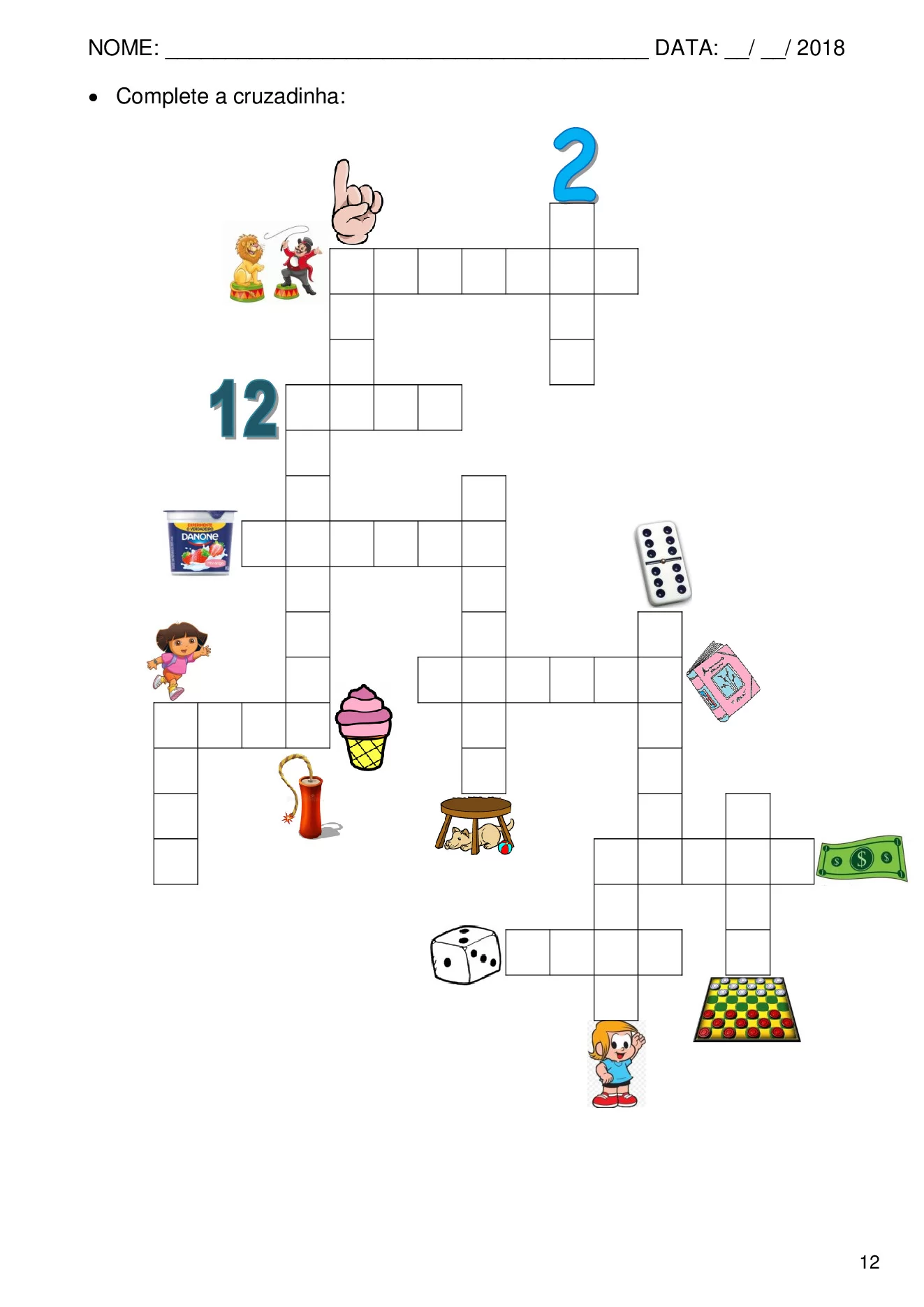 Atividades de alfabetização com sílabas simples para imprimir — p12 | Ensino Já atividades para educação infantil (ensinoja.com)