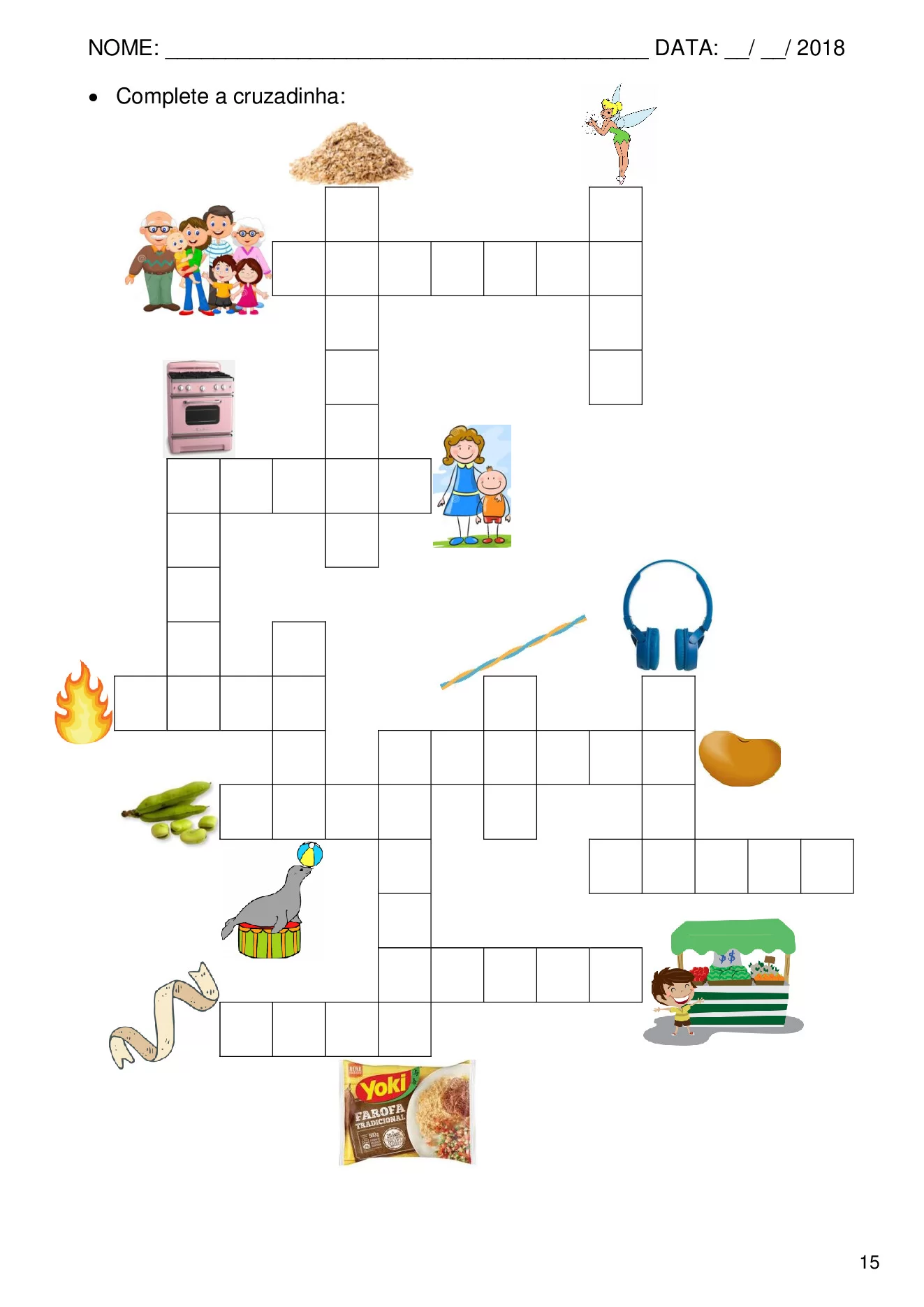 Atividades de alfabetização com sílabas simples para imprimir — p15 | Ensino Já atividades para educação infantil (ensinoja.com)