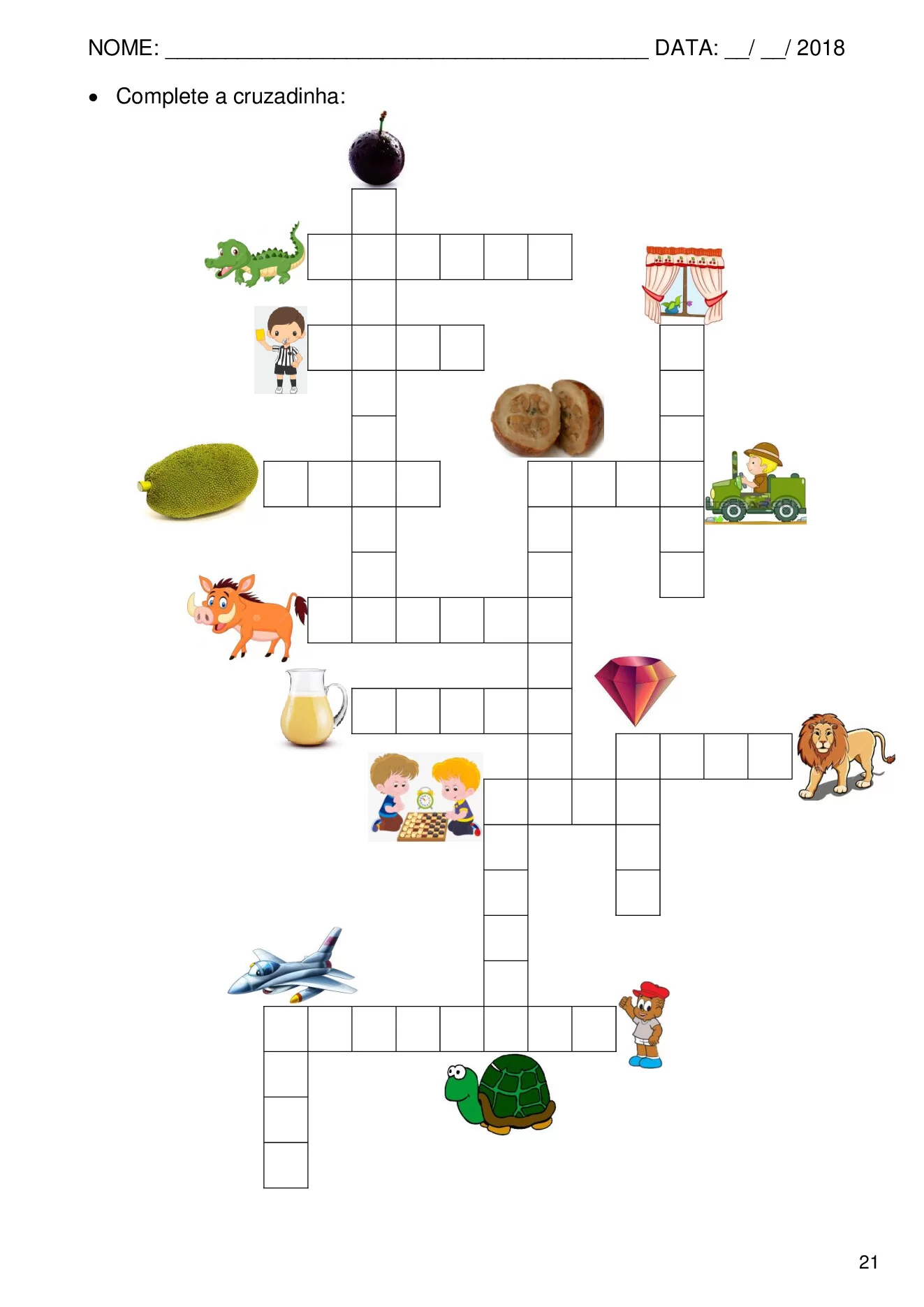 Atividades de alfabetização com sílabas simples para imprimir — p21 | Ensino Já atividades para educação infantil (ensinoja.com)