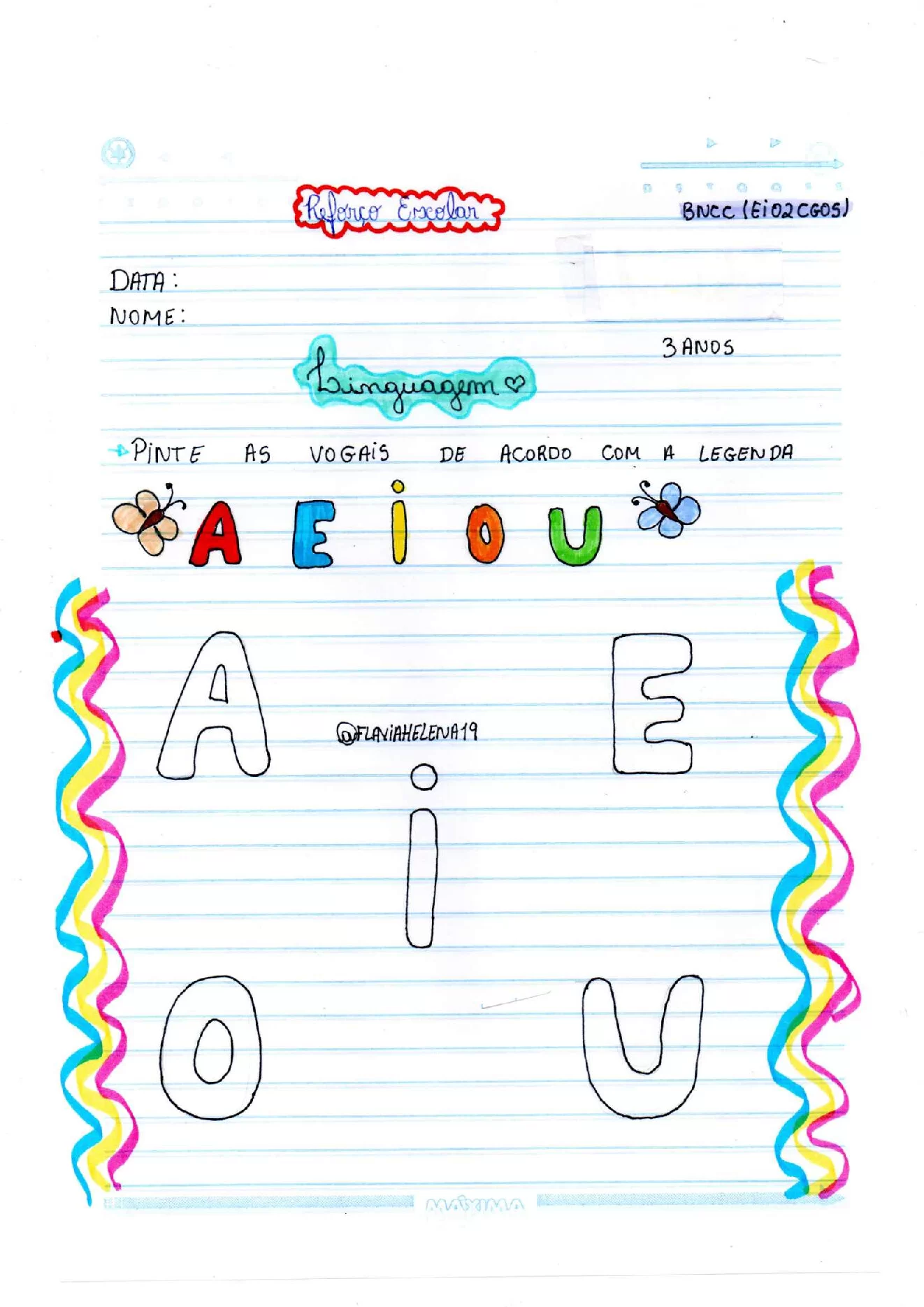 Kit de atividades para crianças de 3 e 4 anos — p9 | Ensino Já atividades para educação infantil (ensinoja.com)