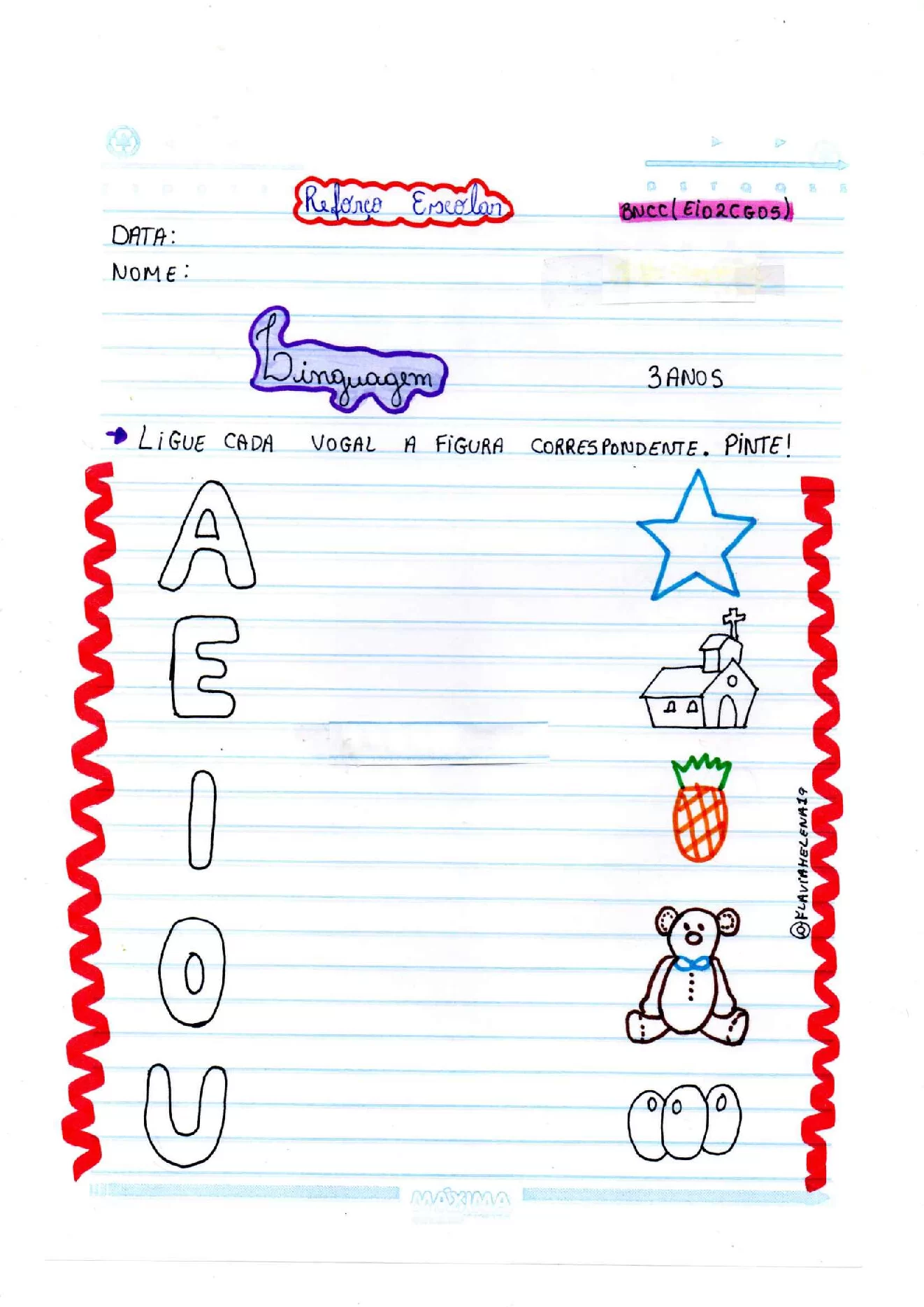 Kit de atividades para crianças de 3 e 4 anos — p14 | Ensino Já atividades para educação infantil (ensinoja.com)