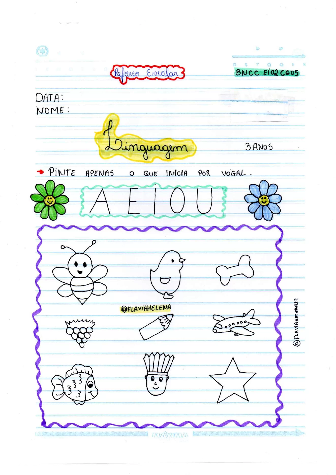 Kit de atividades para crianças de 3 e 4 anos — p15 | Ensino Já atividades para educação infantil (ensinoja.com)