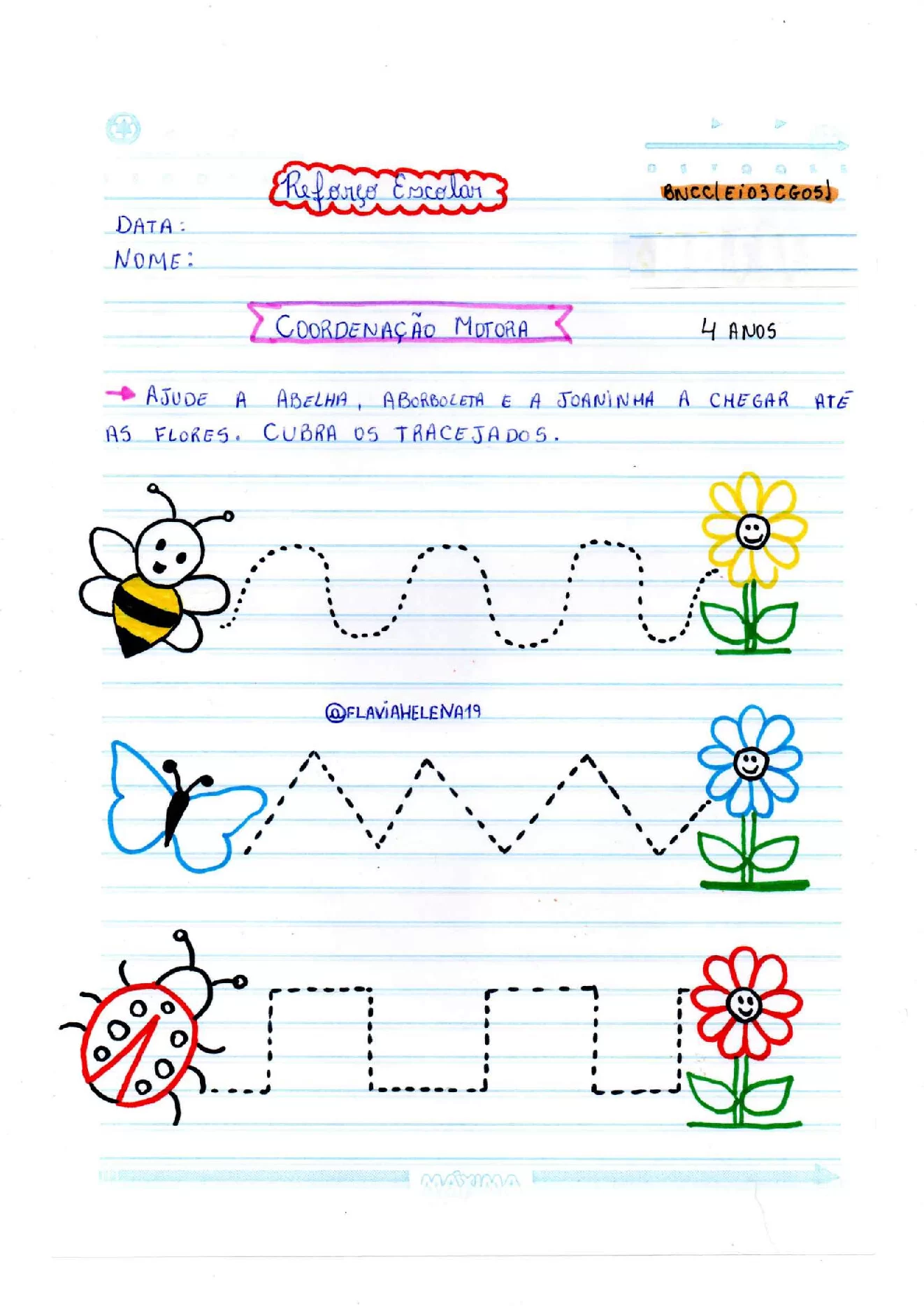 Kit de atividades para crianças de 3 e 4 anos — p19 | Ensino Já atividades para educação infantil (ensinoja.com)