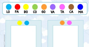 Junte as cores e forme palavras: atividade de sílabas (PDF) — p2 | Ensino Já atividades para educação infantil (ensinoja.com)