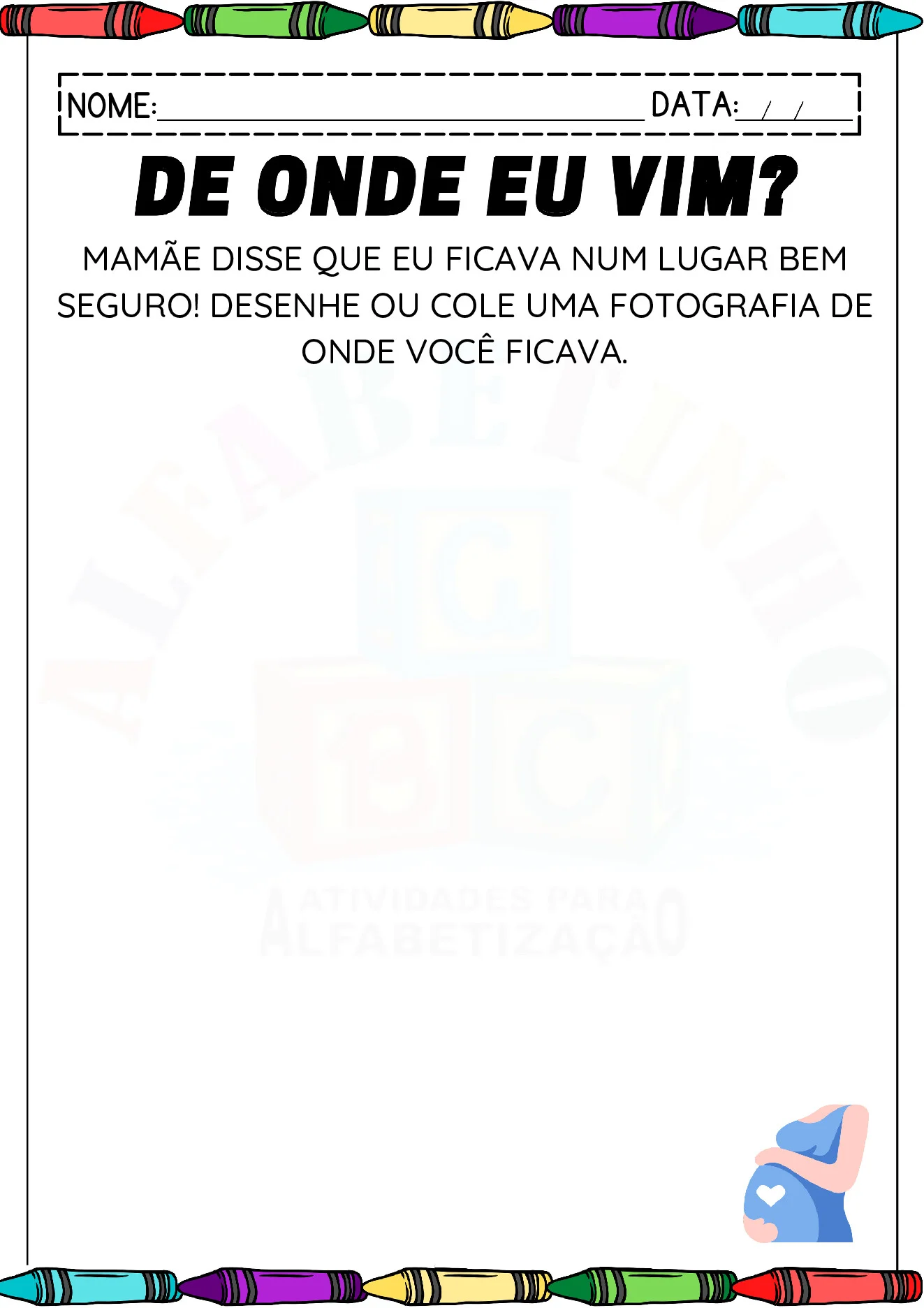 Atividades para explorar a identidade infantil — p1 | Ensino Já atividades para educação infantil (ensinoja.com)