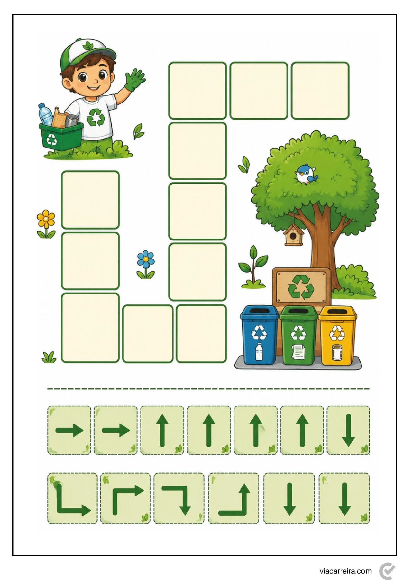 Jogos pedagógicos de meio ambiente em PDF com 19 páginas — p1 | Ensino Já atividades para educação infantil (ensinoja.com)